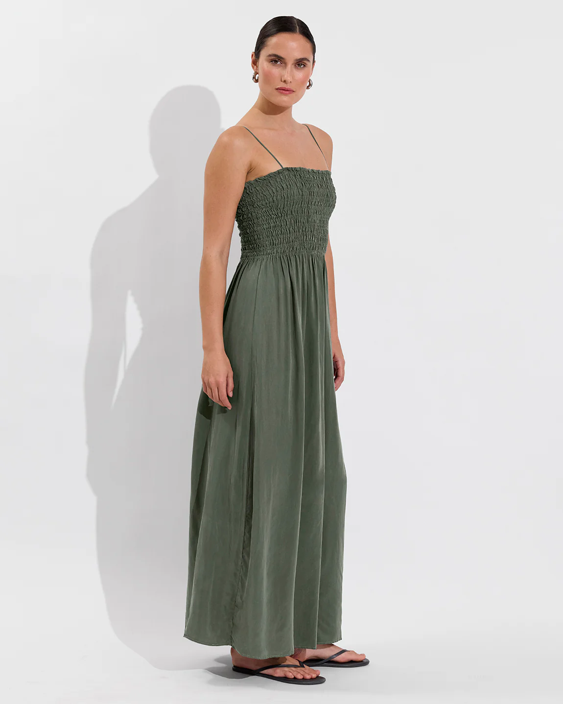 Cabana Maxi Dress - Agave - Image 3
