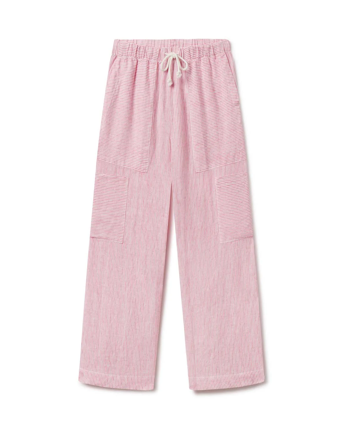 Carry On Pant - Coastal Stripe: Sweet Chili Heat / Coconut - Image 6