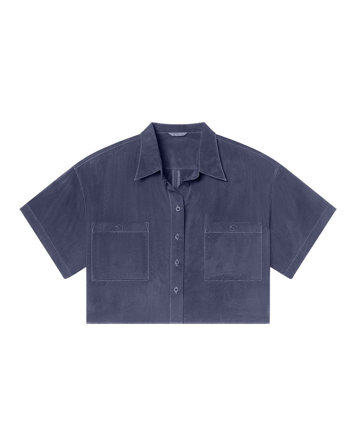 Day Trip Button Down *Cropped - Varsity - Image 4