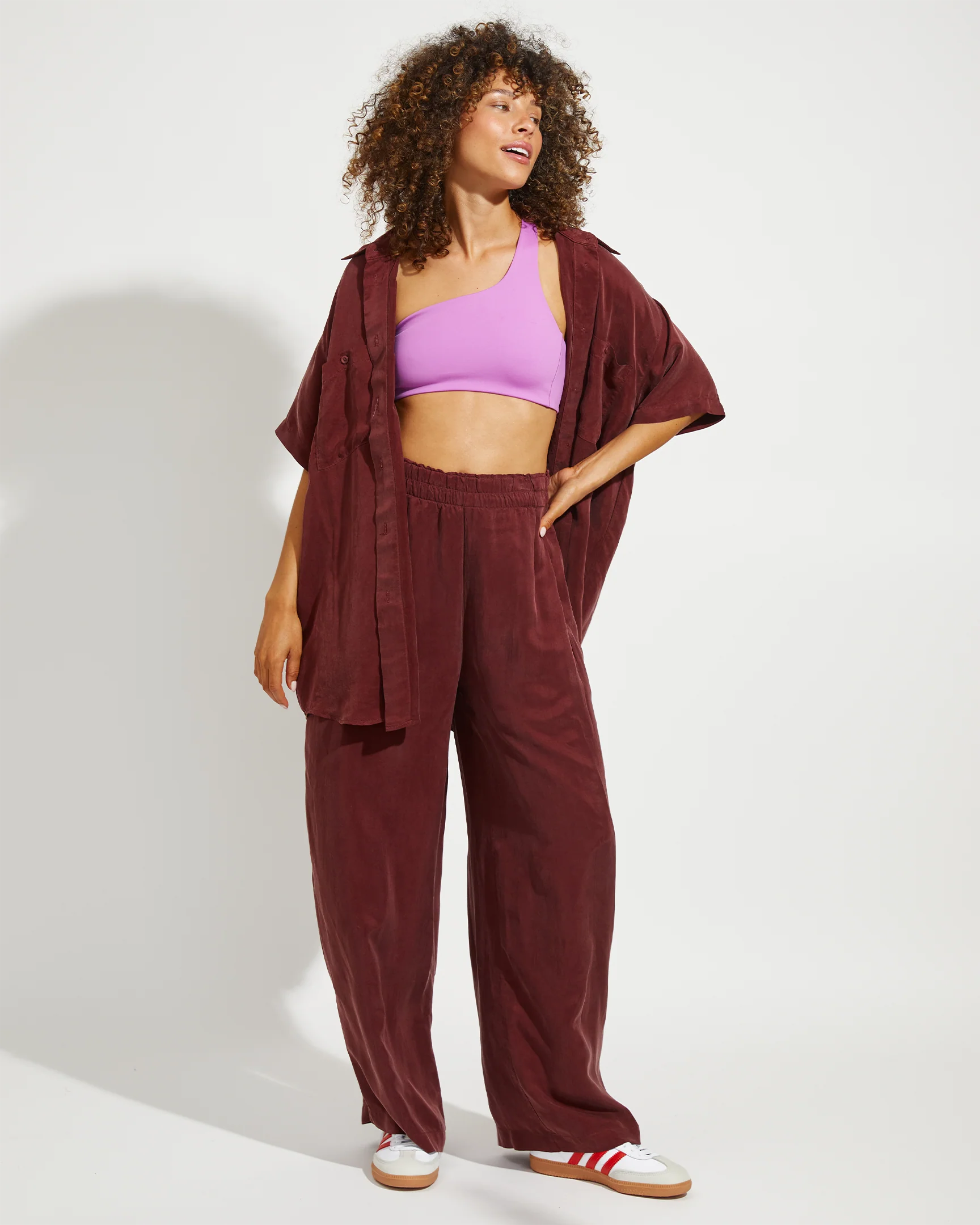 Day Trip Button Down - Jam - Image 7
