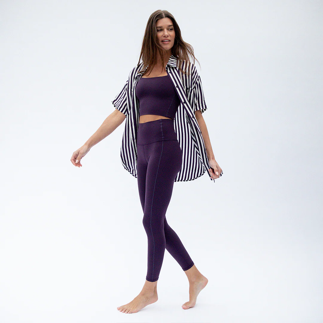 Day Trip Button Down - Legend Stripe: Legend/Coconut - Image 5