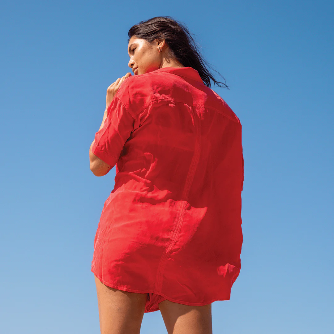 Day Trip Button Down - Sweet Chili Heat - Image 3