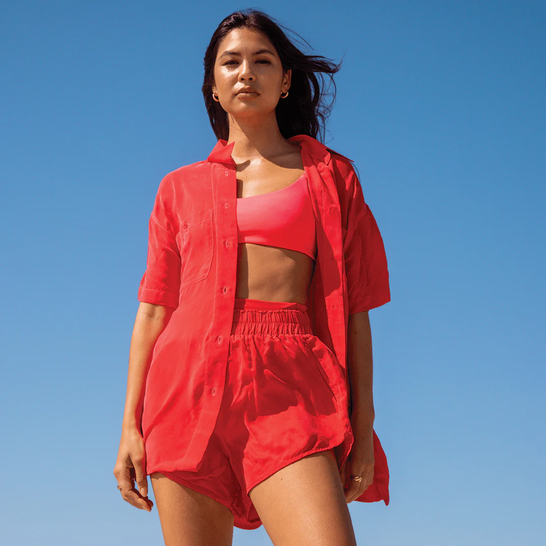 Day Trip Button Down - Sweet Chili Heat - Image 4