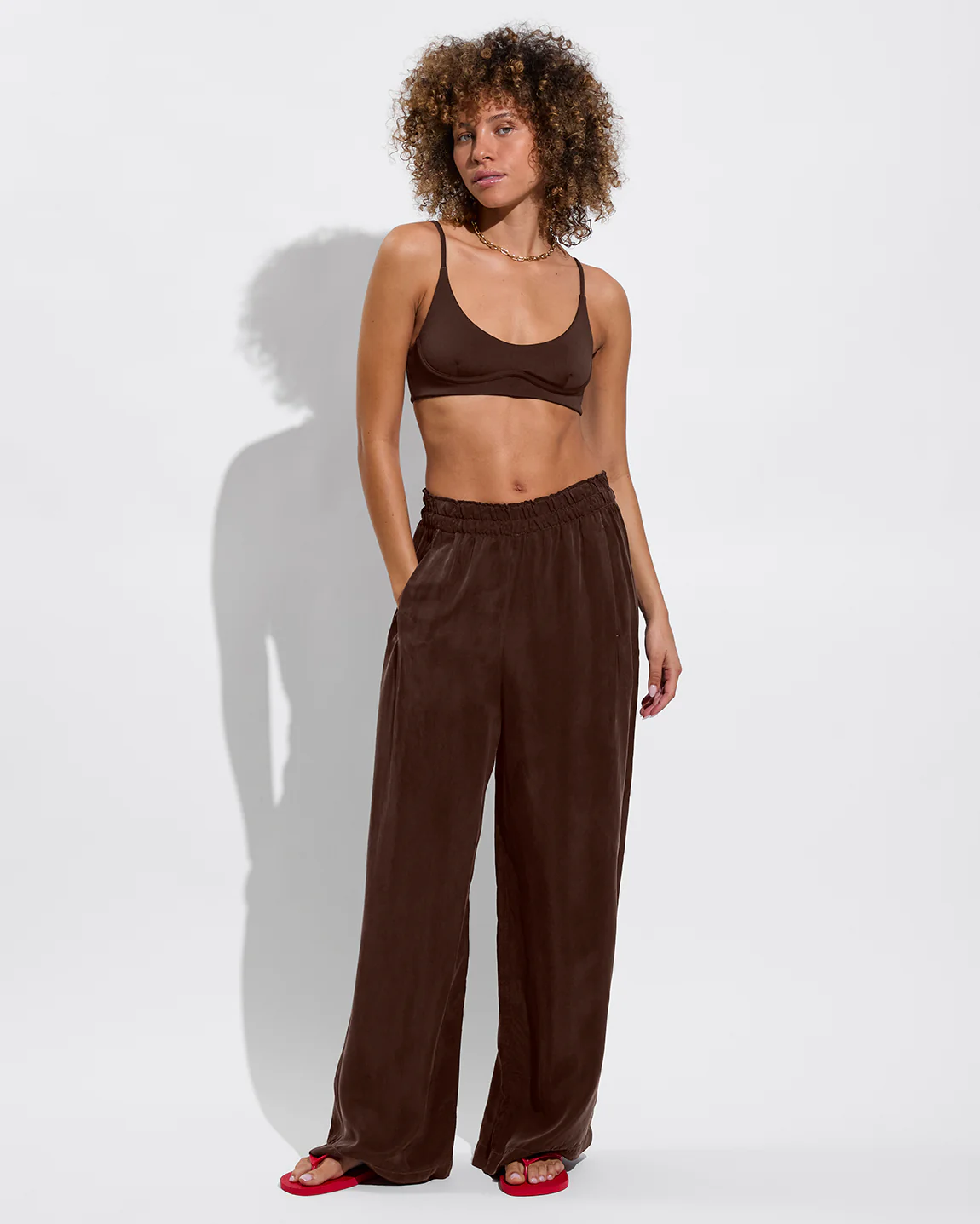 Day Trip Pant - Cold Brew