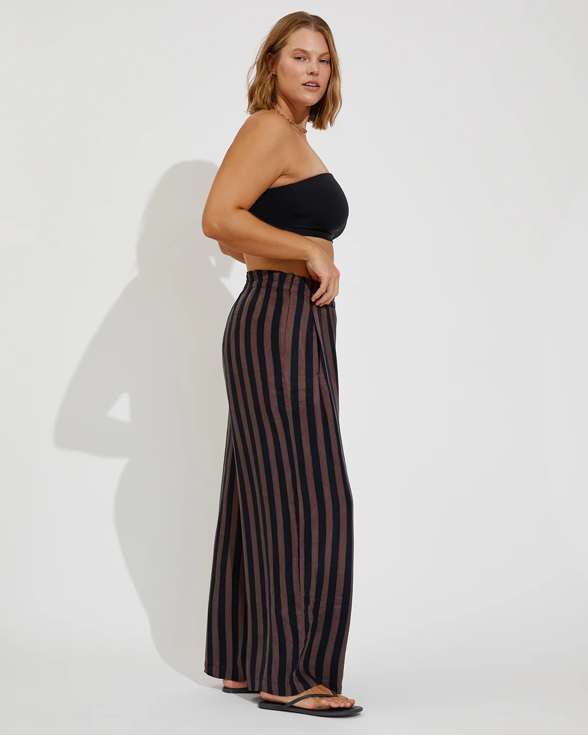 Day Trip Pant - Sport Stripe: Jet / Stormy - Image 3
