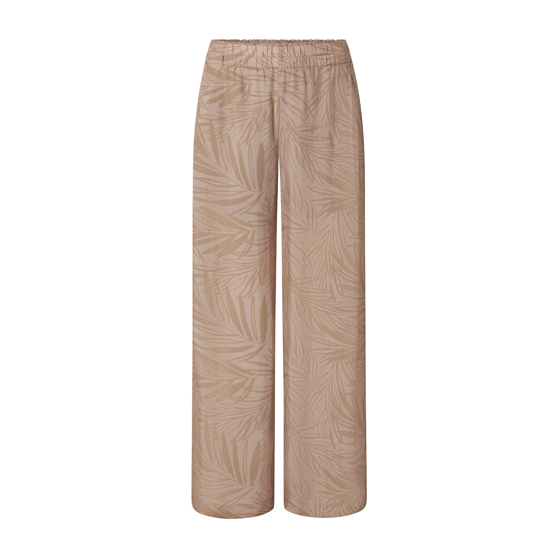 Day Trip Pant - Petite Palm Fronds Tan - Image 7