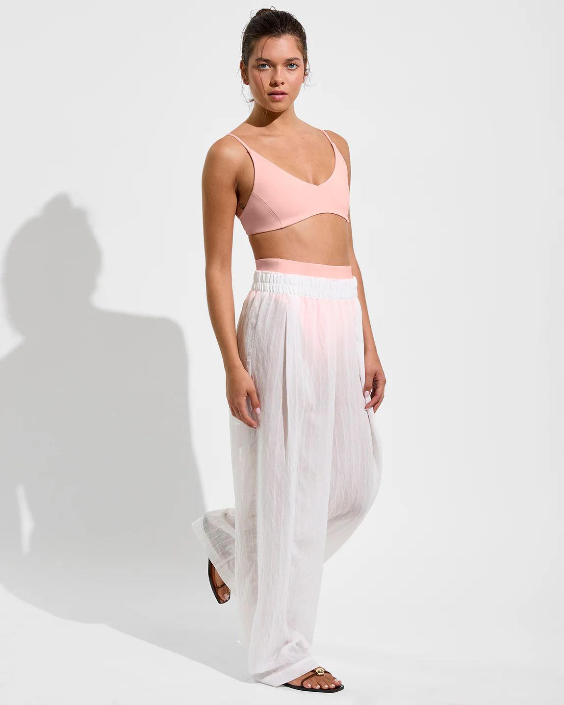 Day Trip Pant *Sheer Stripe - Coconut - Image 3