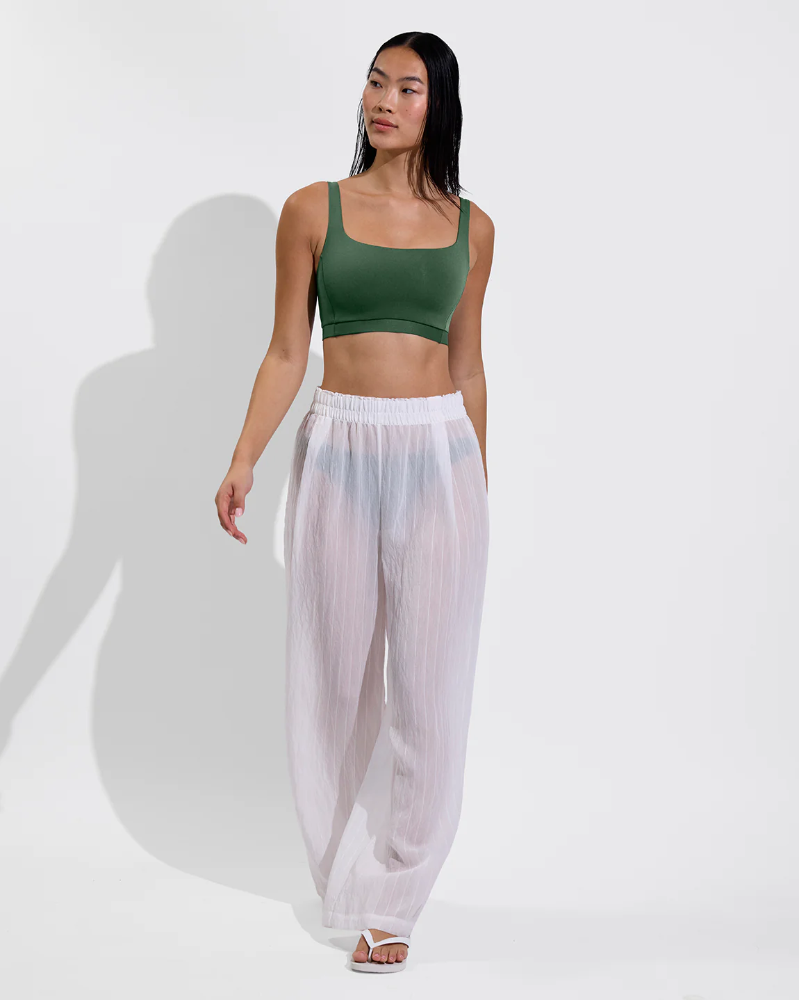 Day Trip Pant *Sheer Stripe - Coconut - Image 5