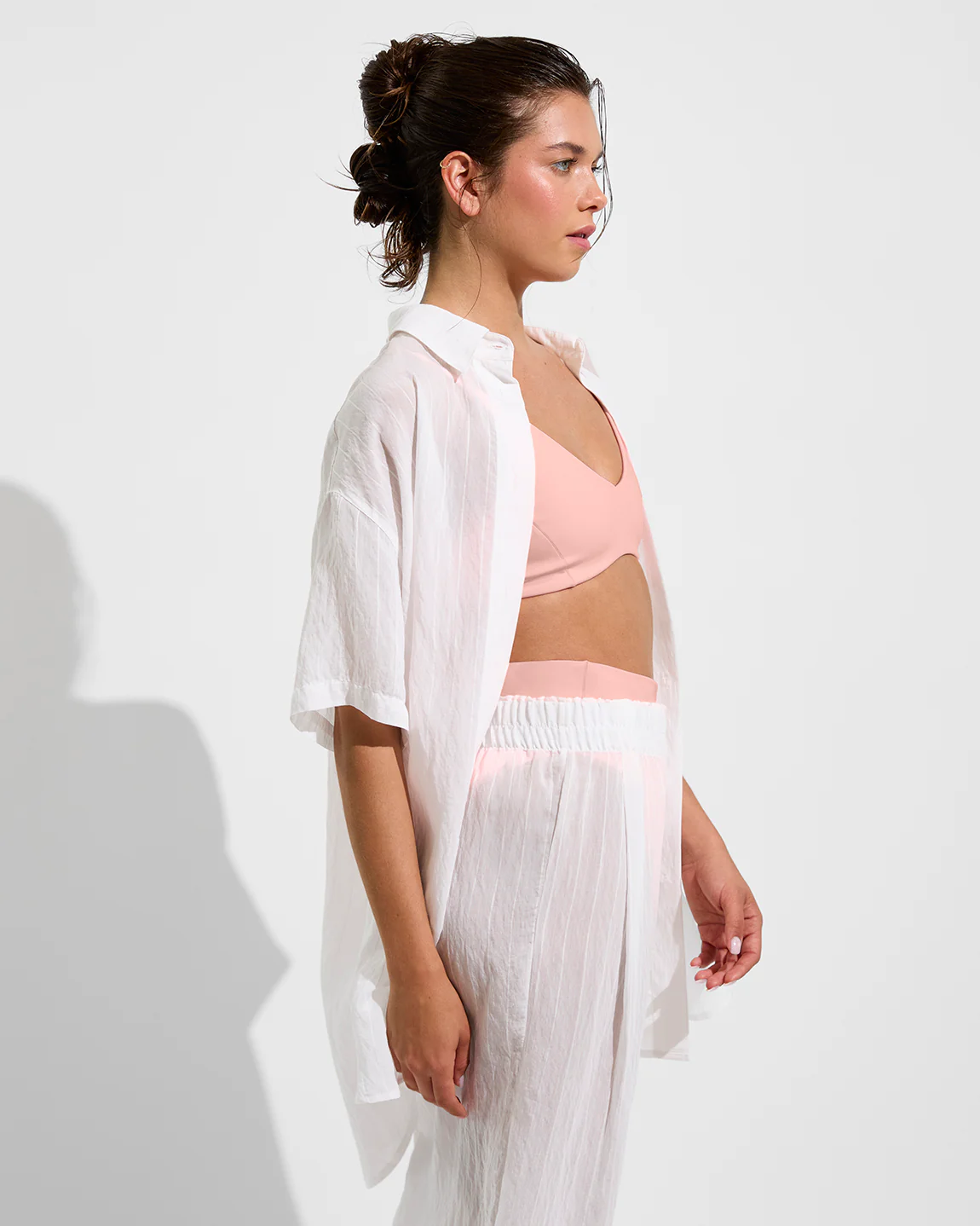 Day Trip Pant *Sheer Stripe - Coconut - Image 6