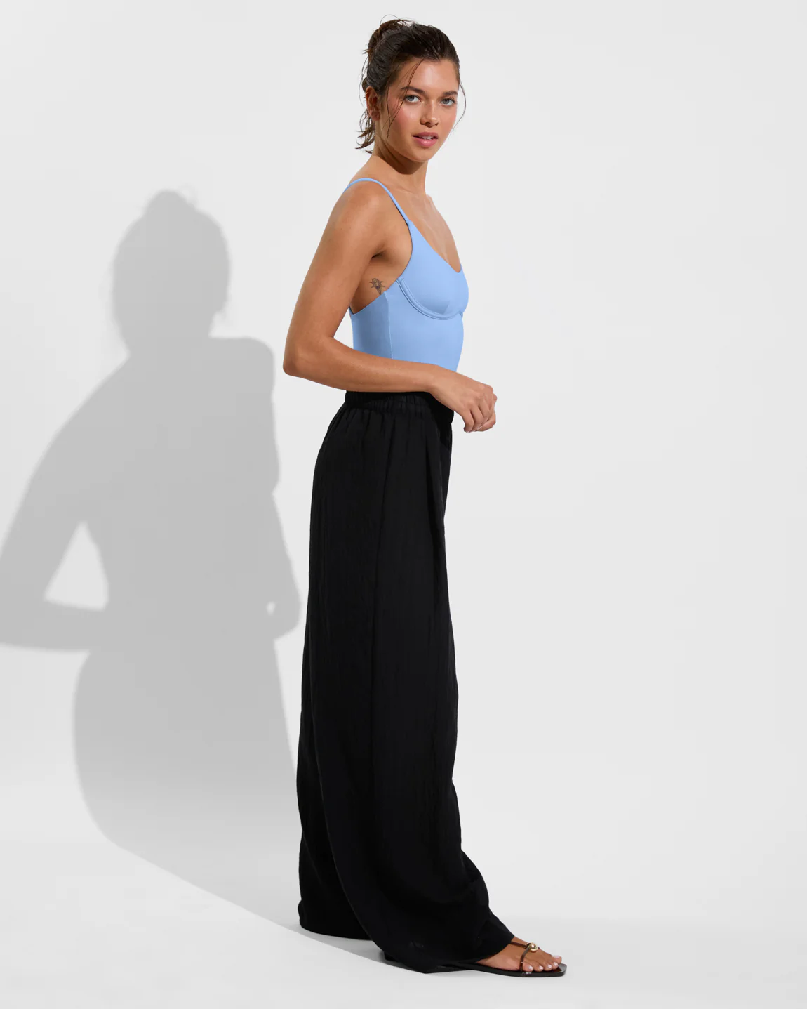 Day Trip Pant *Sheer Stripe - Jet - Image 3