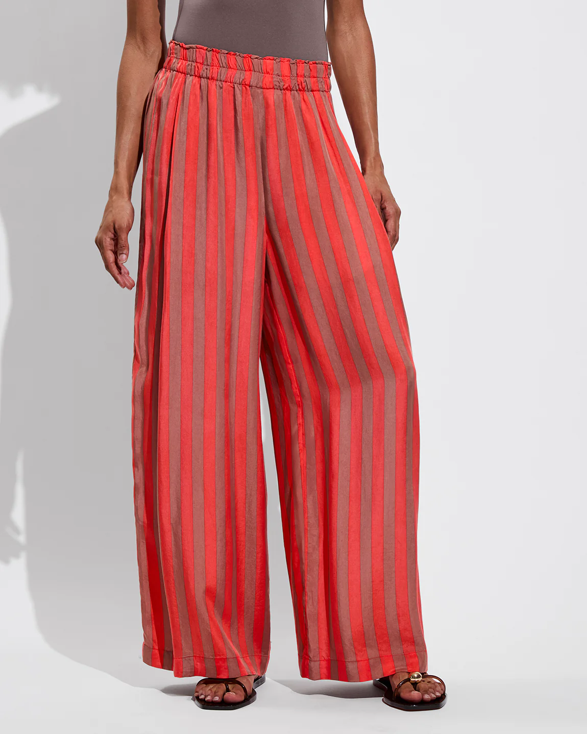 Day Trip Pant - Sports Stripe: Mirage / Aperol - Image 6
