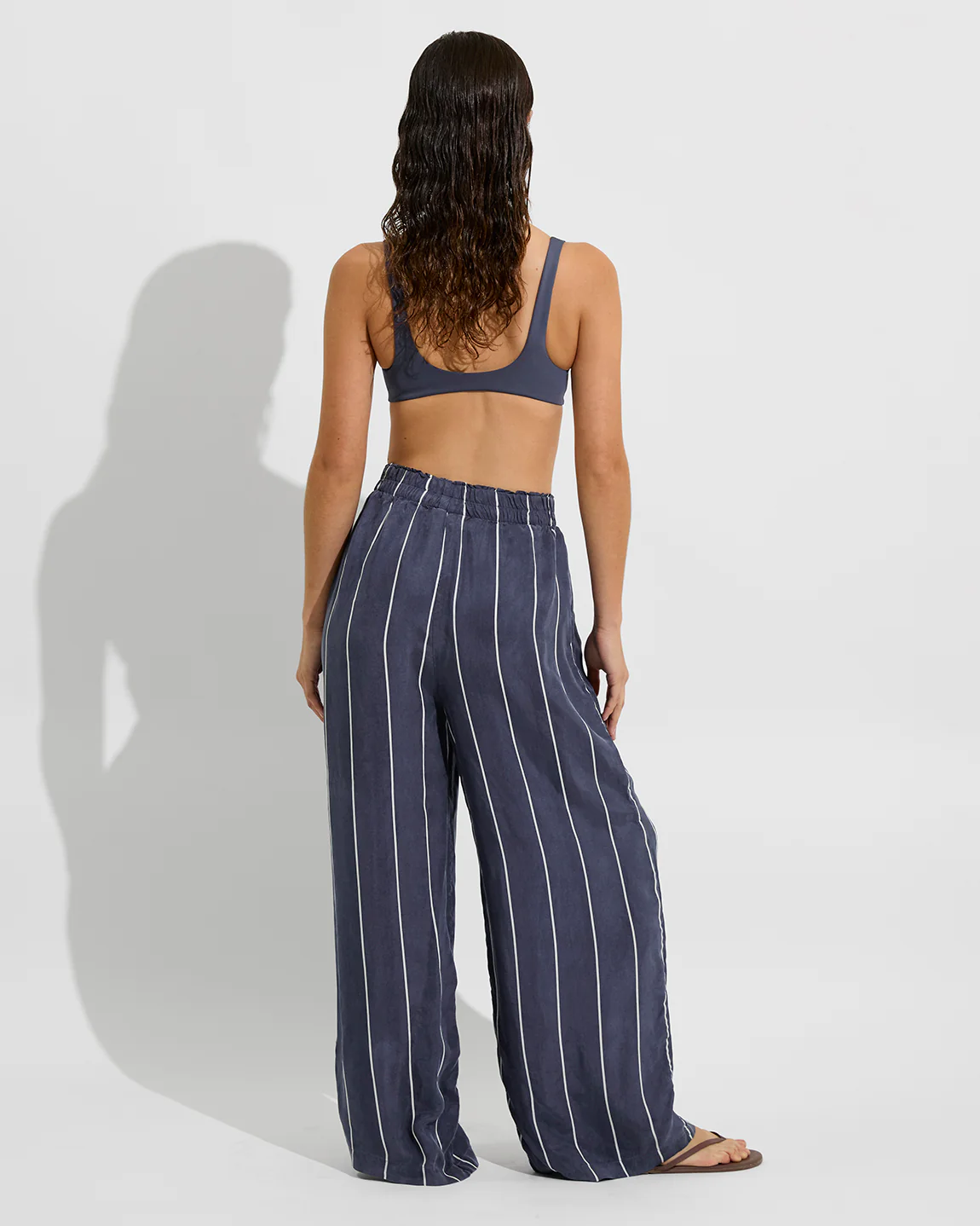 Day Trip Pant - Holiday Stripe: Varsity / Coconut - Image 2