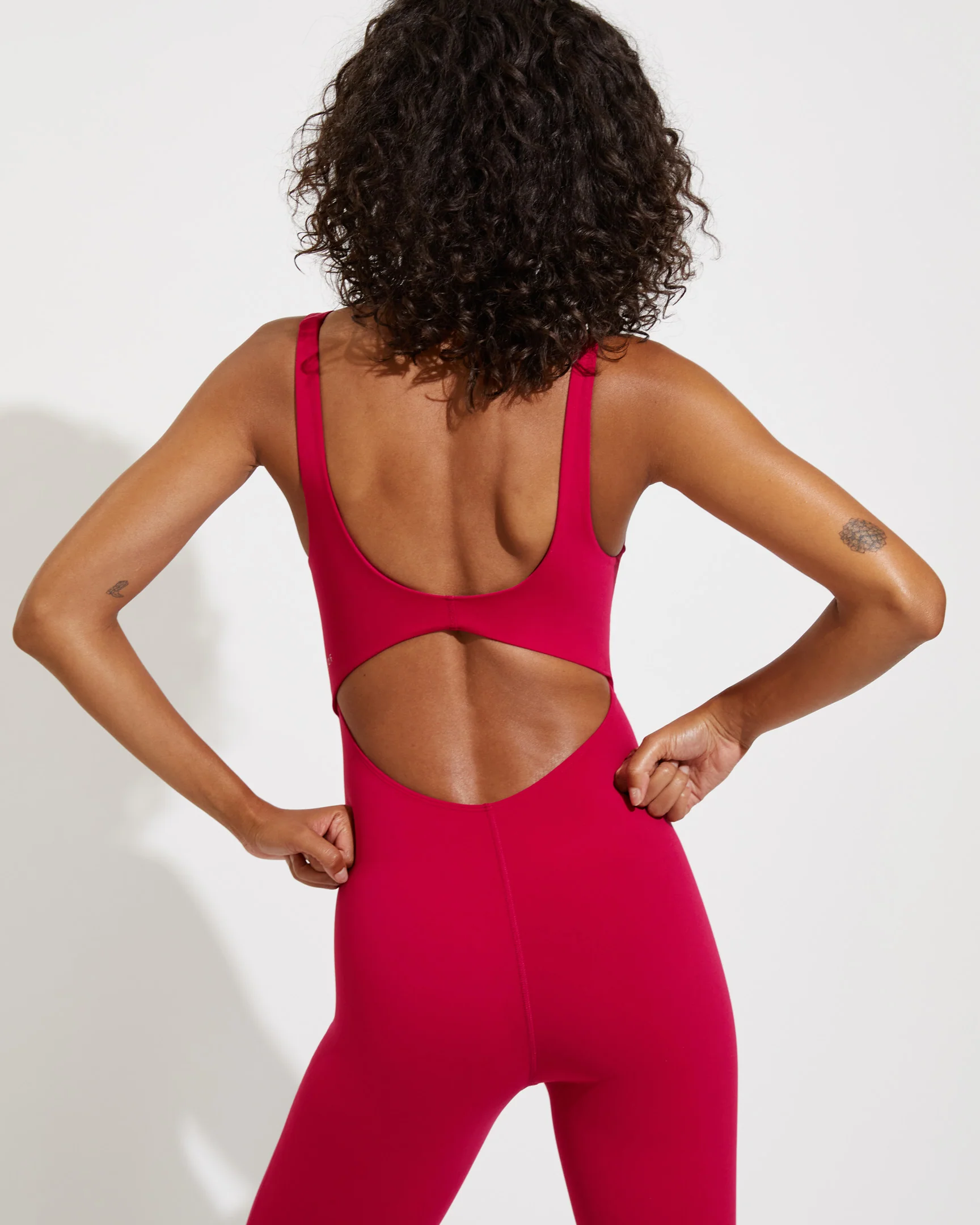 Double Scoop Playsuit 27" - Pepper - Image 6