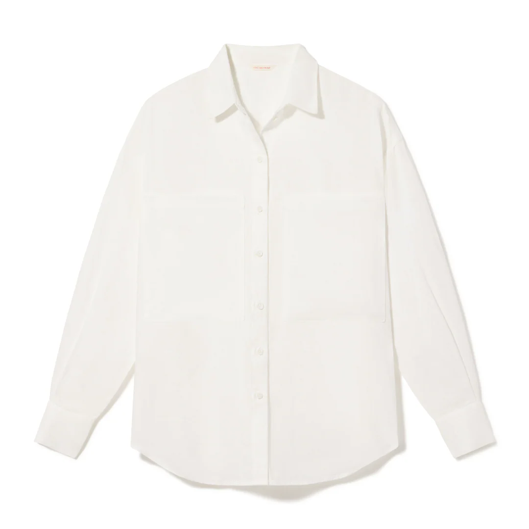 Getaway Button Down - Coconut - Image 7