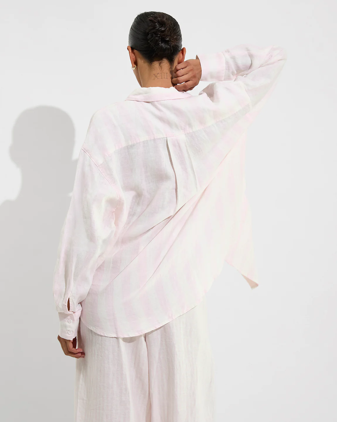 Getaway Button Down - Poolside Stripe: Delight / Coconut - Image 2