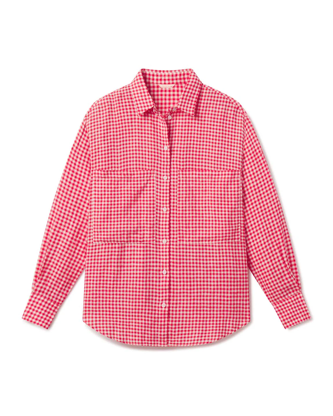 Getaway Button Down - Gingham: Sweet Chili Heat / Coconut - Image 7