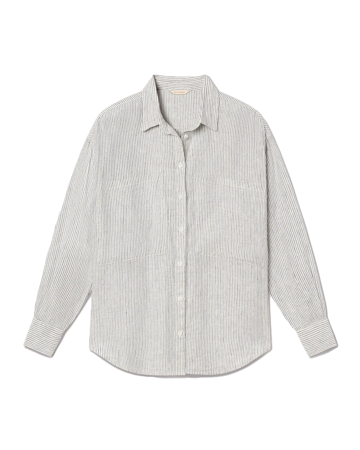 Getaway Button Down - Coastal Stripe: Varsity / Coconut - Image 8
