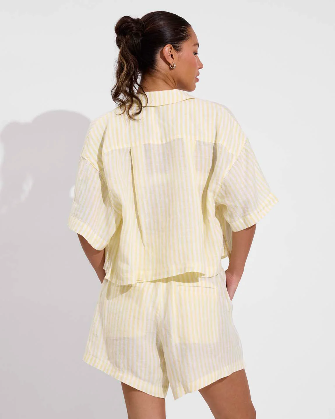 Leisure Shirt - Bungalow Stripe: Melt / Coconut - Image 2