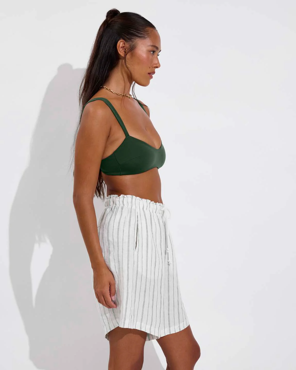 Getaway Short 9" - Sandbar Stripe: Coconut / Tropics - Image 3