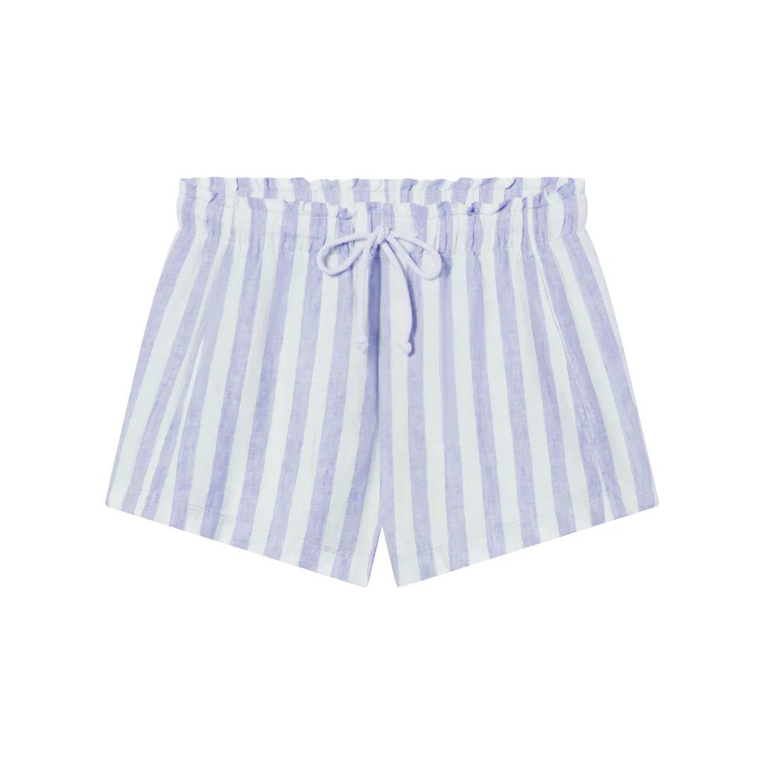 Getaway Short 2.5" - Beach Stripe: Riptide / Coconut - Image 5