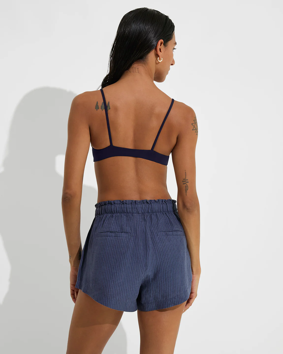 Getaway Short 2.5" - Lagoon Stripe: Varsity / Sprint - Image 2