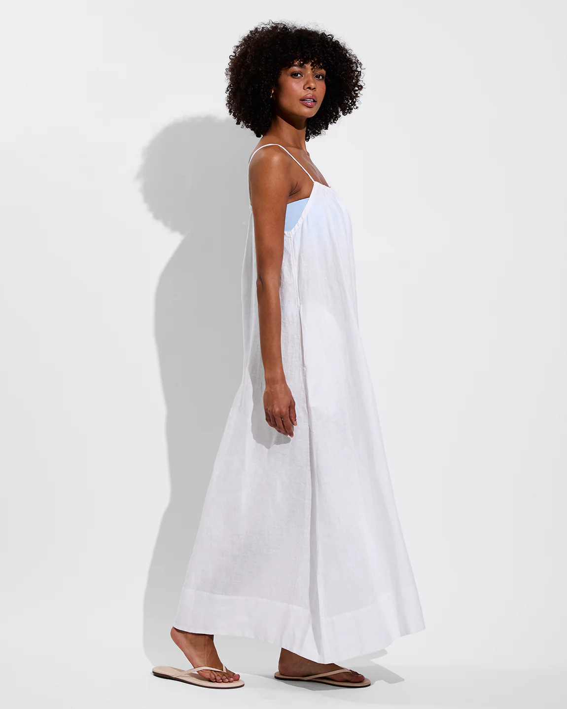 Leisure Maxi Dress - Coconut - Image 3