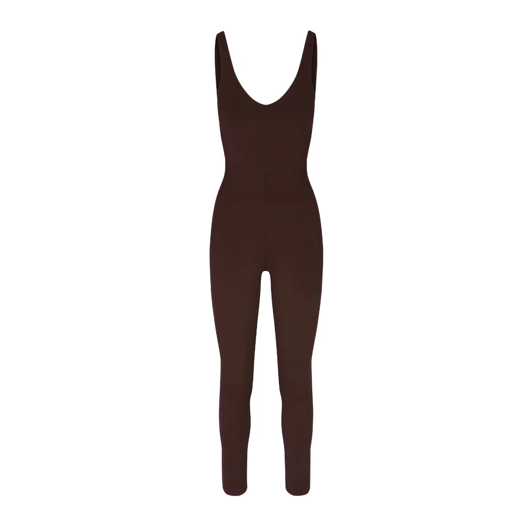 Plunge Playsuit 25" - Cold Brew - Image 5