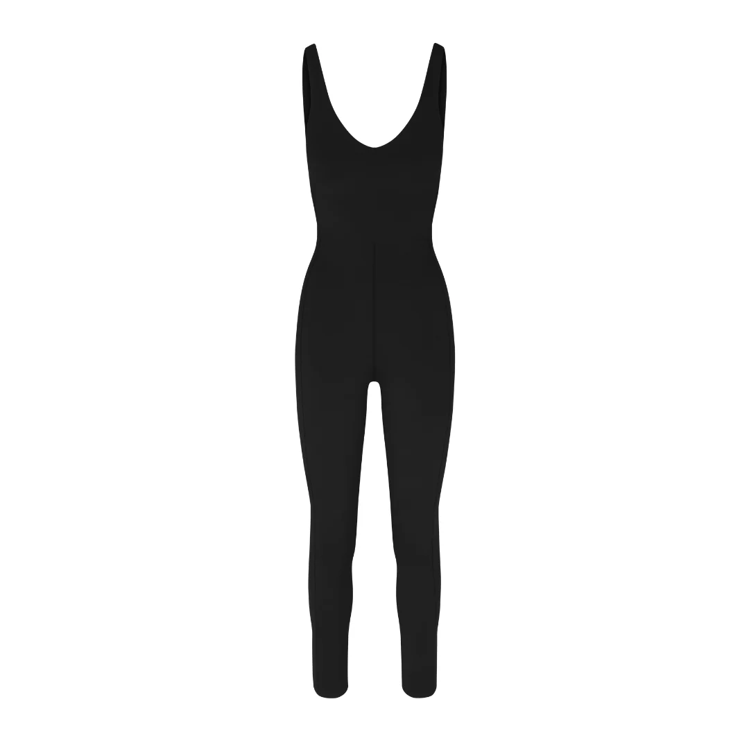Plunge Playsuit 27" - Jet - Image 5