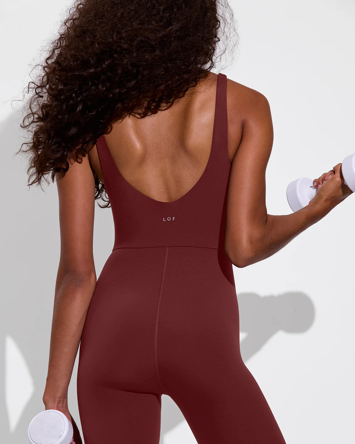Plunge Playsuit 25" - Jam - Image 7