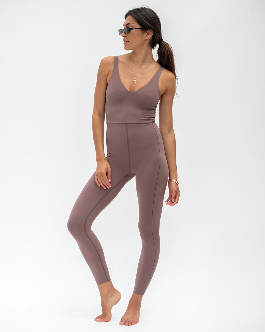 Plunge Playsuit 25" - Stormy - Image 4