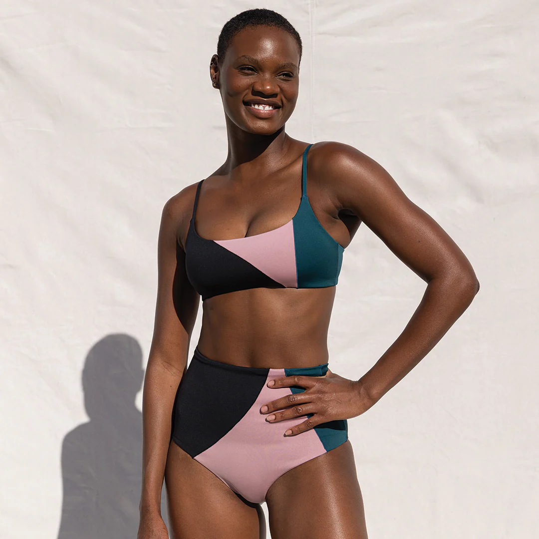 Pool Days Top - Jet / Mauve It Mauve It / Deep End - Image 3