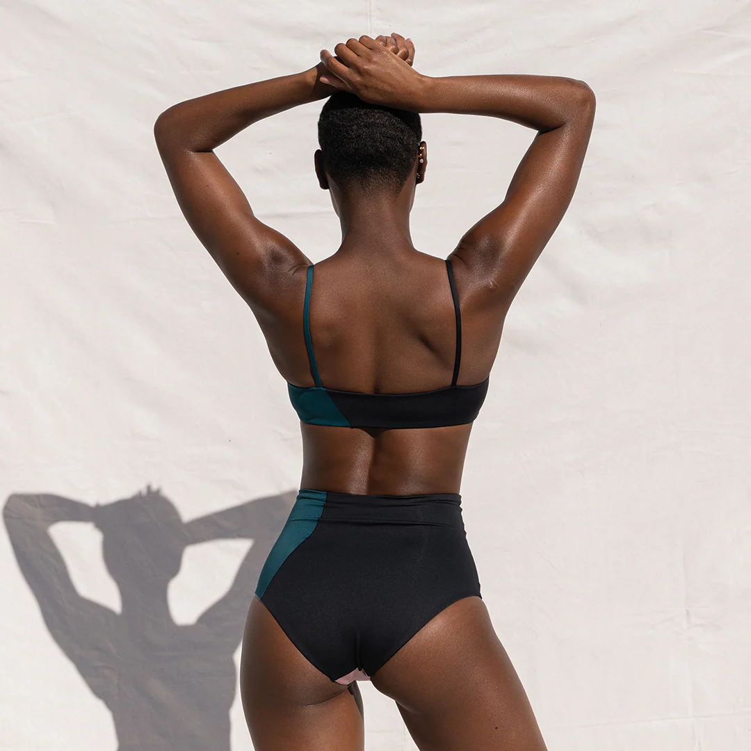 Pool Days Top - Jet / Mauve It Mauve It / Deep End - Image 4