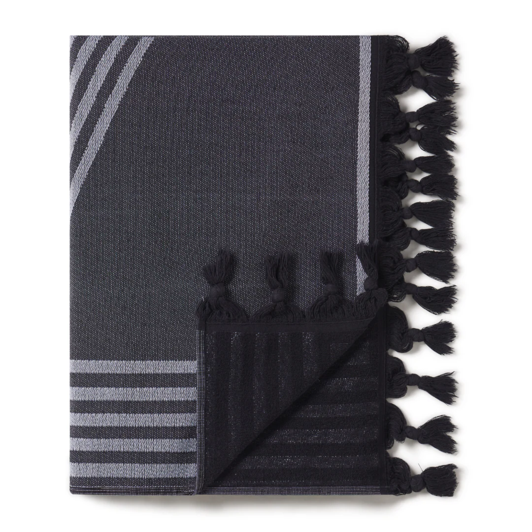 Pool Towel - Jet/Coconut - Image 3