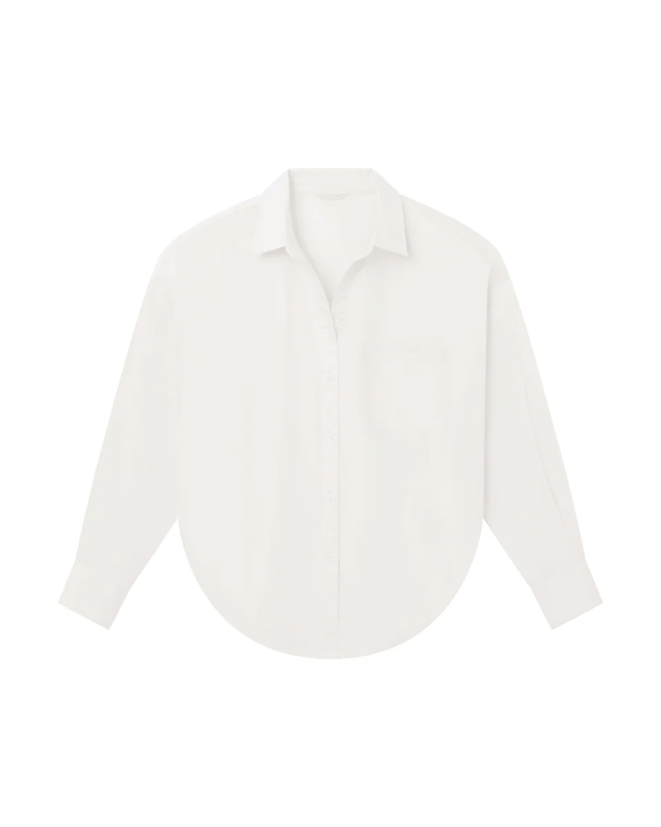 Port Button Down - Coconut - Image 10