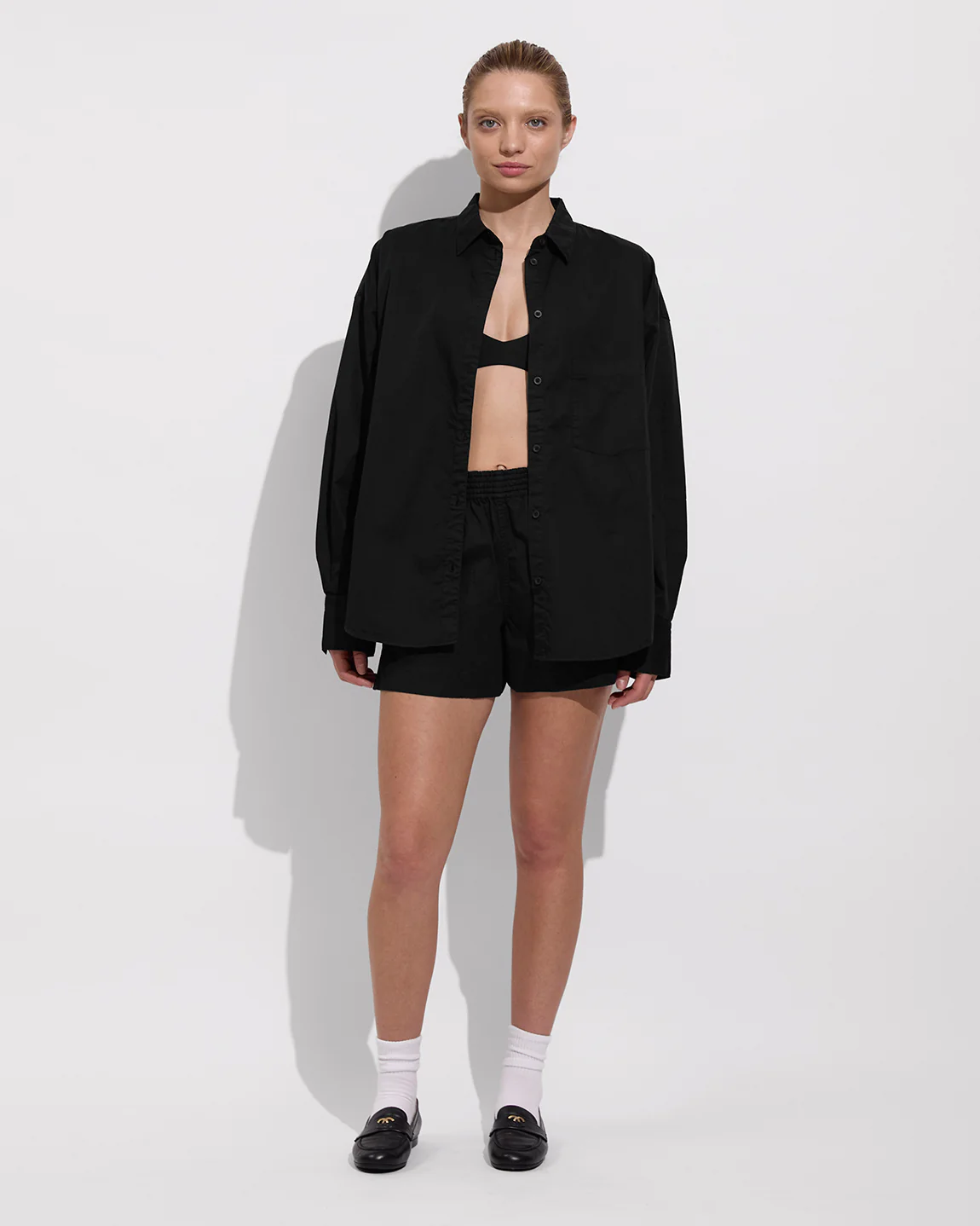 Port Button Down - Jet - Image 4