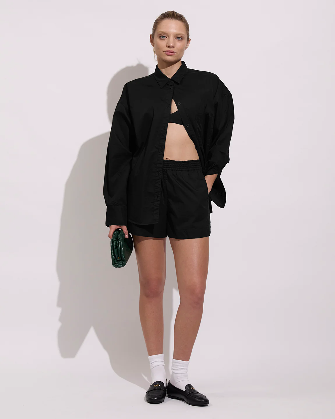 Port Button Down - Jet - Image 5