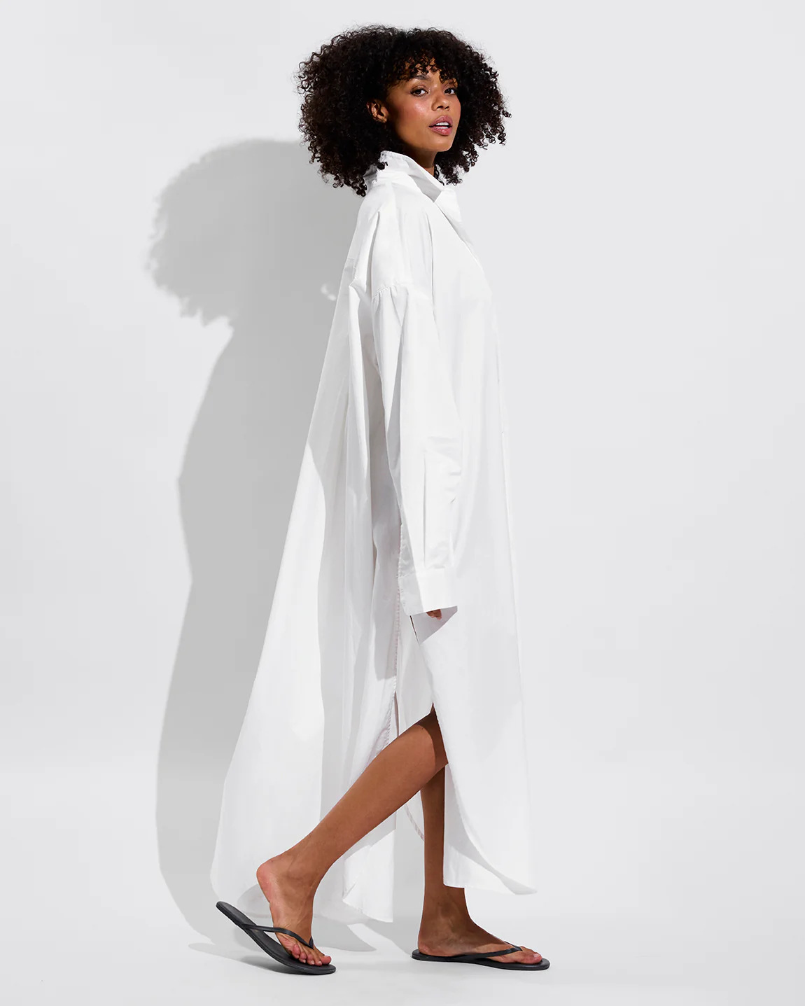 Port Maxi Dress - Coconut - Image 3