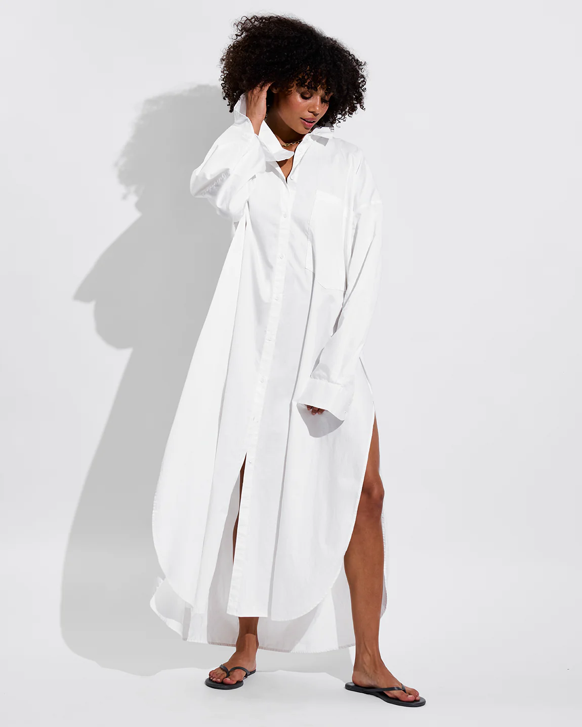 Port Maxi Dress - Coconut - Image 4