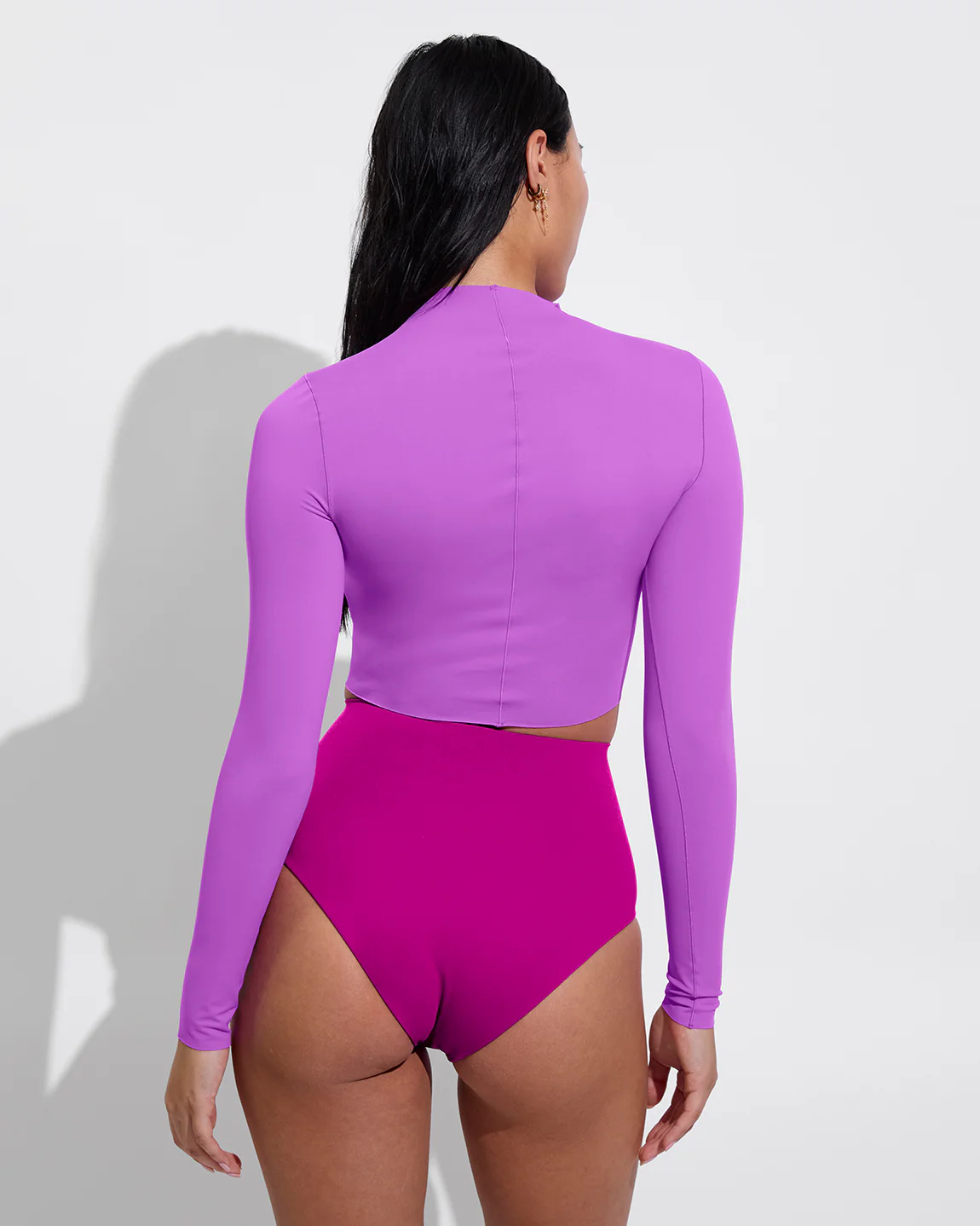 Rays Long Sleeve Top - Punch - Image 2