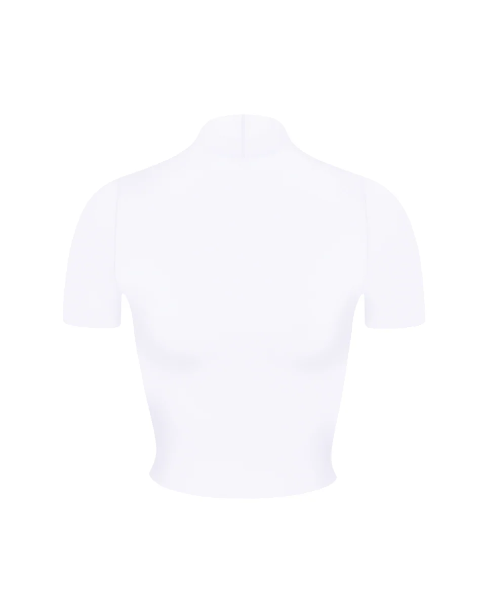 Rays Short Sleeve Top - Coconut - Image 7