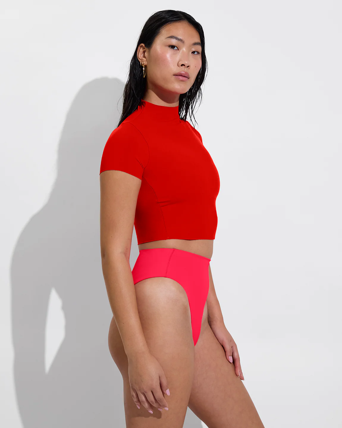 Rays Short Sleeve Top - Sweet Chili Heat - Image 3