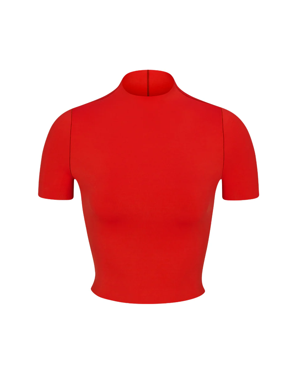 Rays Short Sleeve Top - Sweet Chili Heat - Image 7