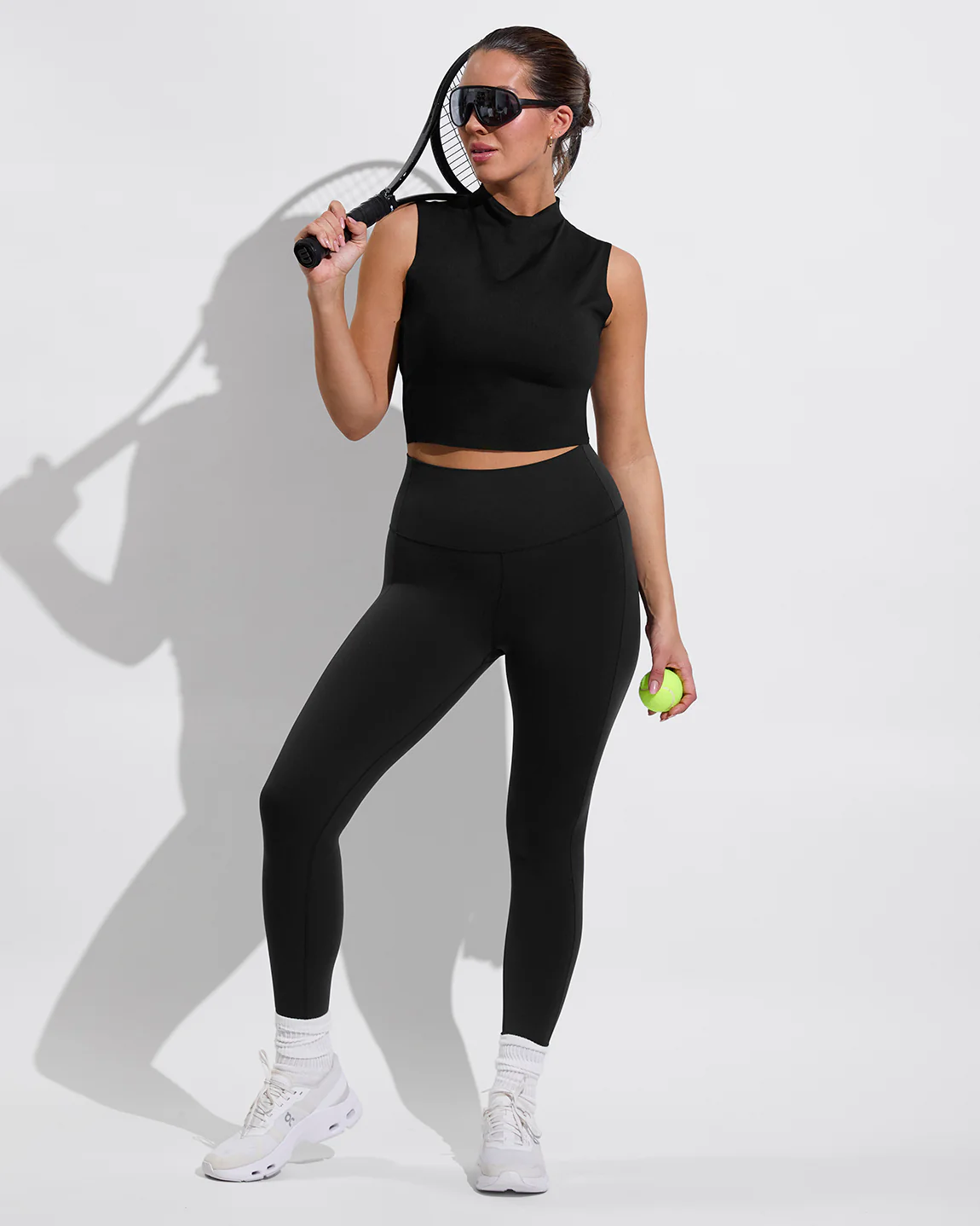Rays Sleeveless Top - Jet - Image 7