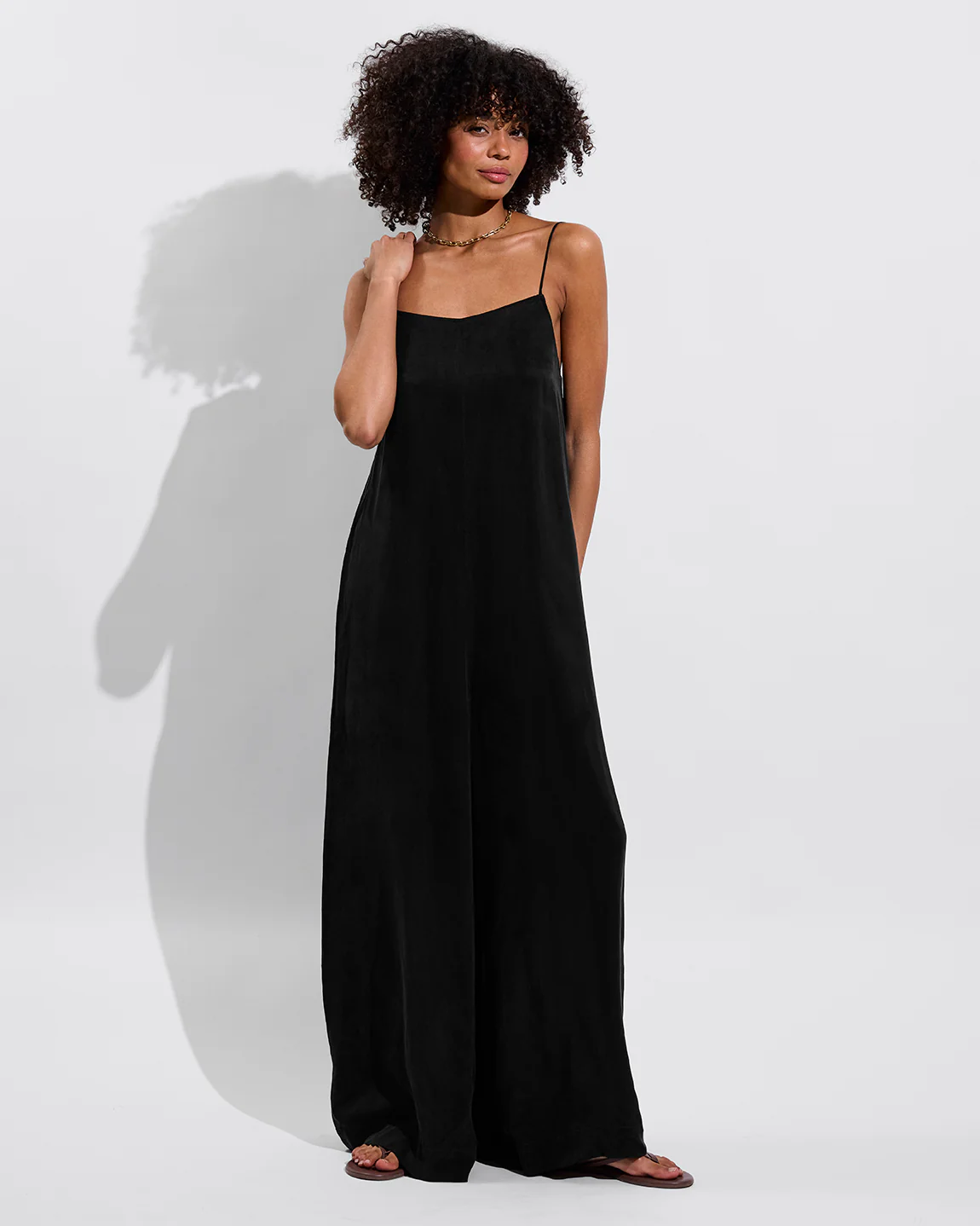 Seaside Jumpsuit - Jet - Image 3