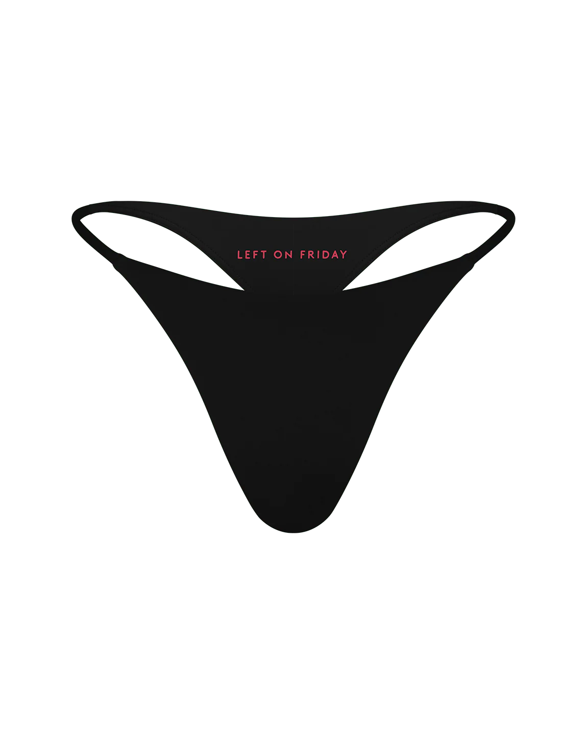 Skinny Dip Thong - Jet - Image 5