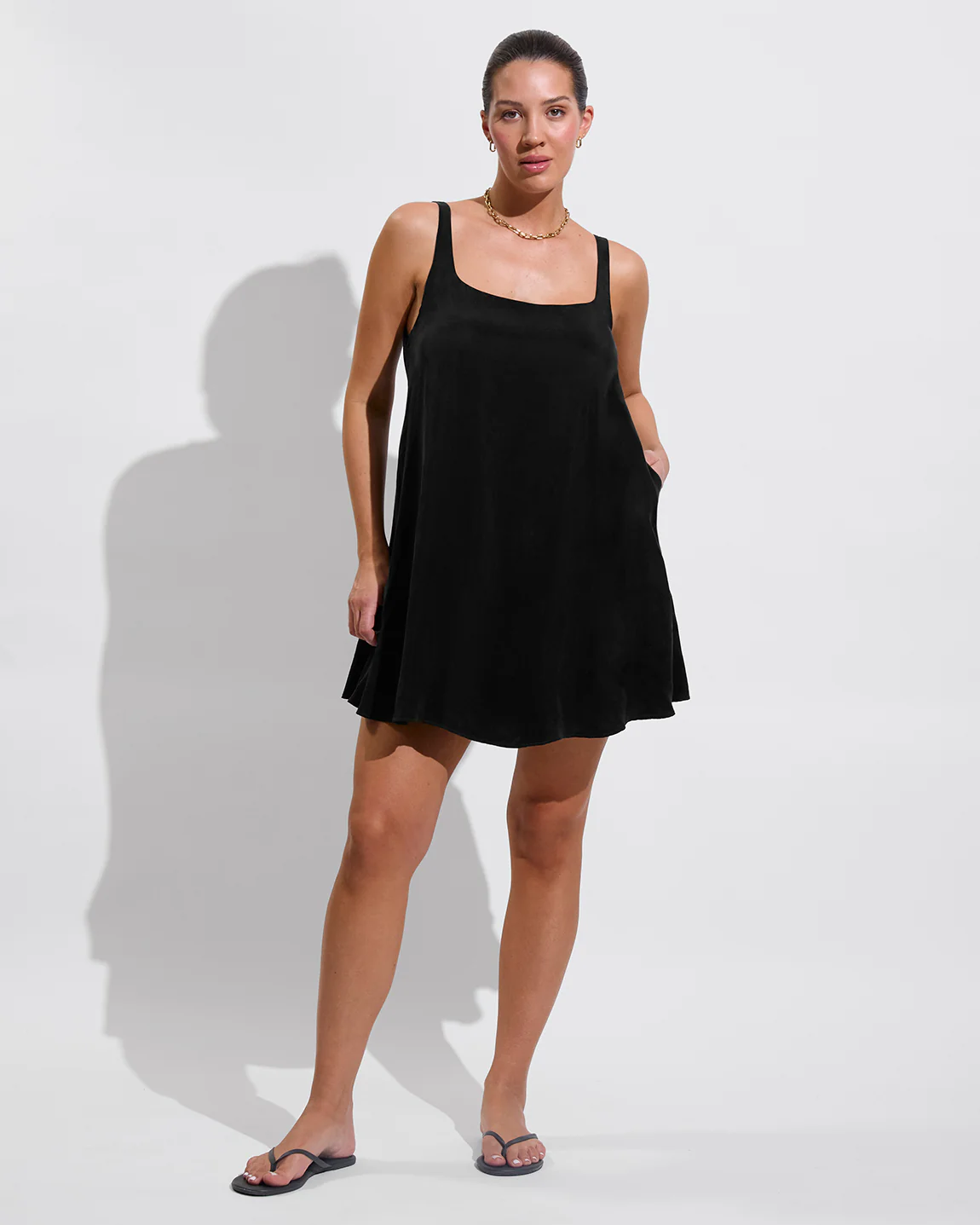 Sunshift Dress - Jet - Image 6