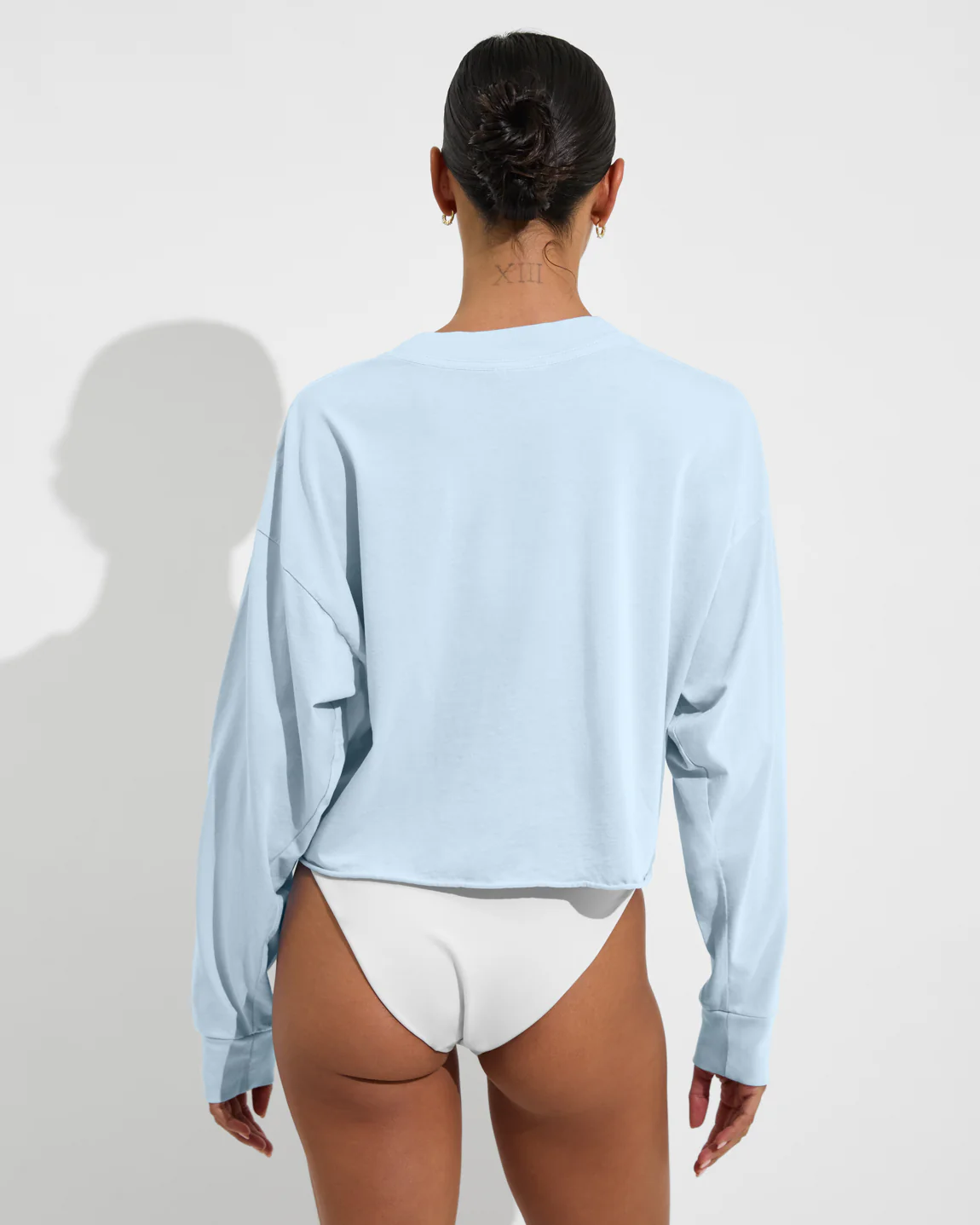 Swell LS Tee - Faded Blue Skies - Image 2