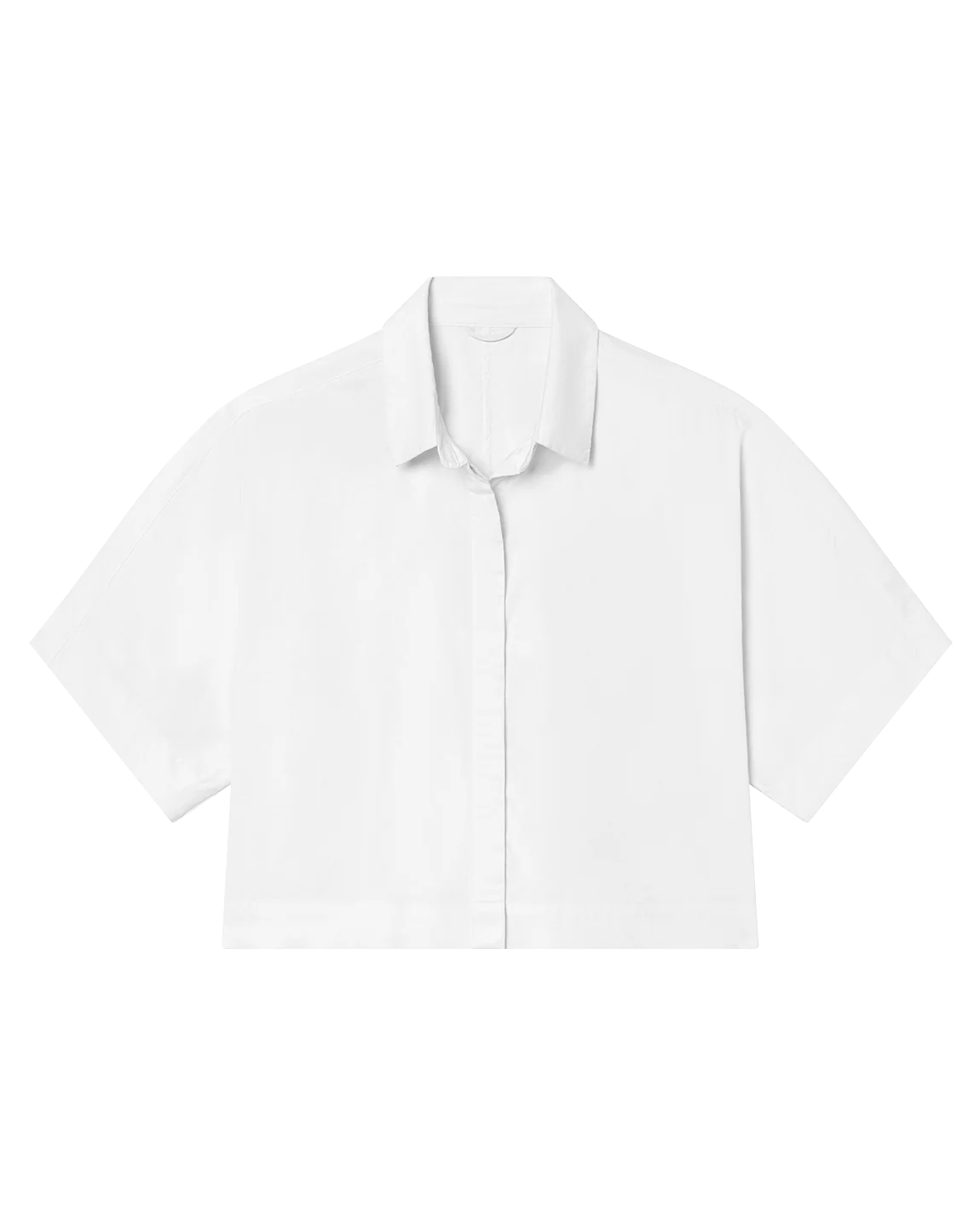 Tour Cropped Shirt - Coconut - Image 4