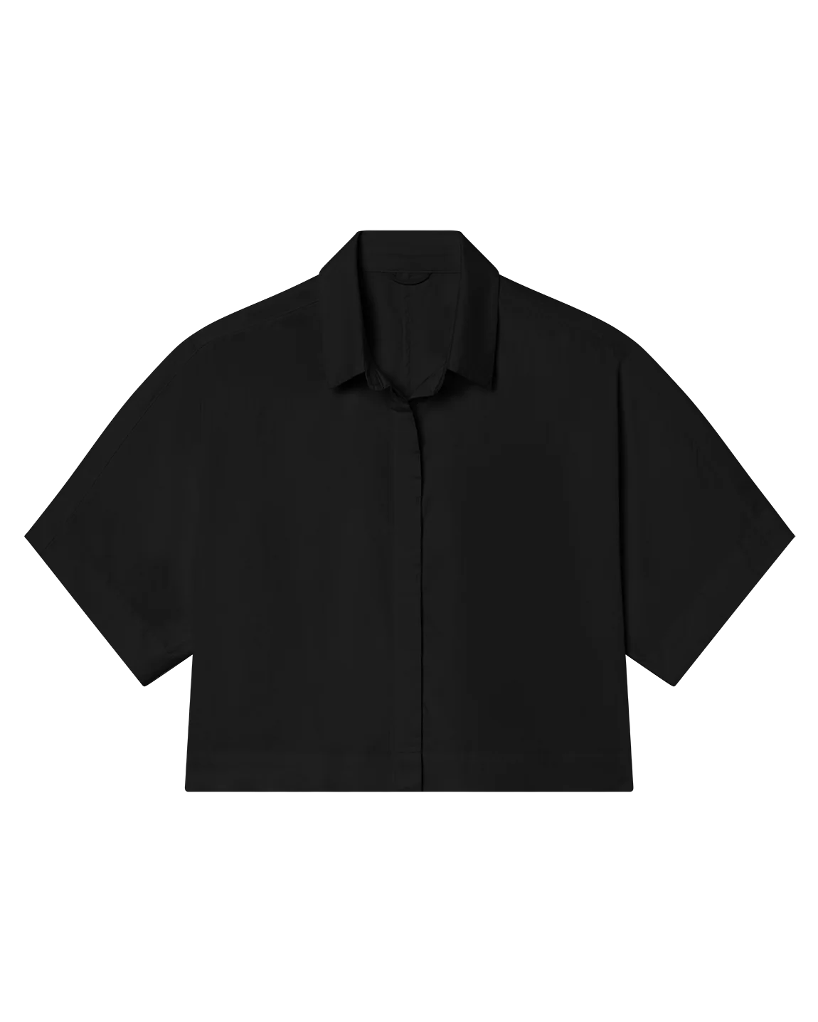 Tour Cropped Shirt - Jet - Image 6