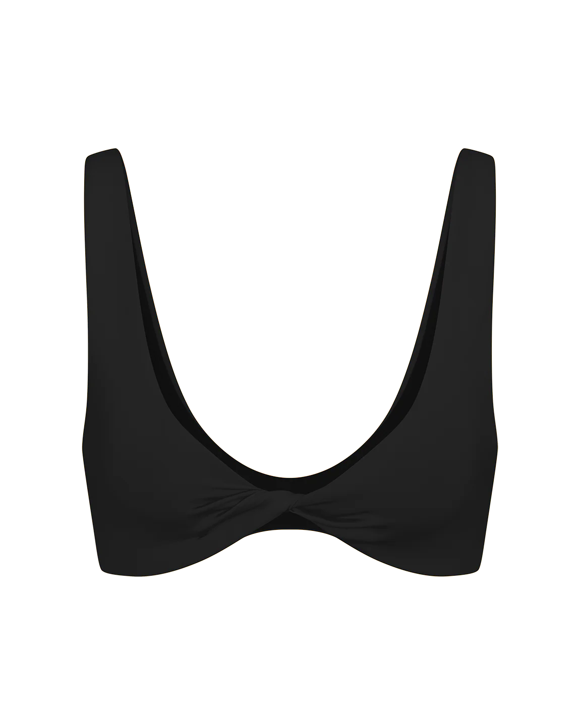 Twisted Plunge Top - Jet - Image 5
